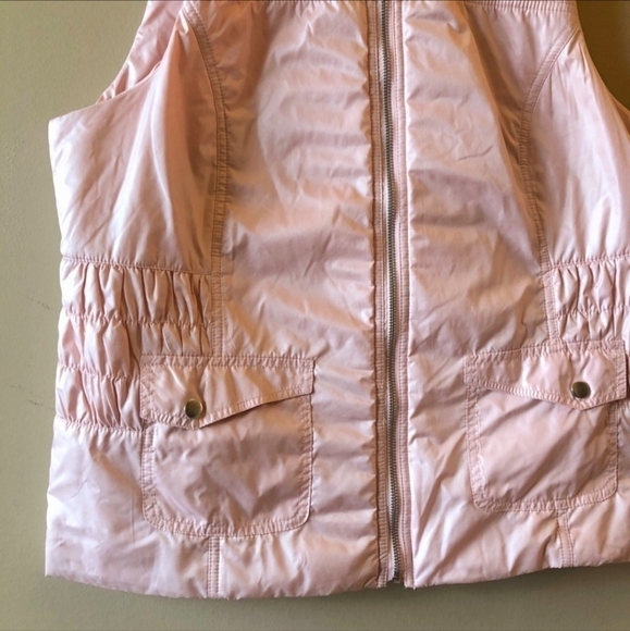 Chico’s Zenergy Puffer Vest Light Pink Women’s 12 Medium (Chico's 2) Layer EUC - Picture 3 of 8